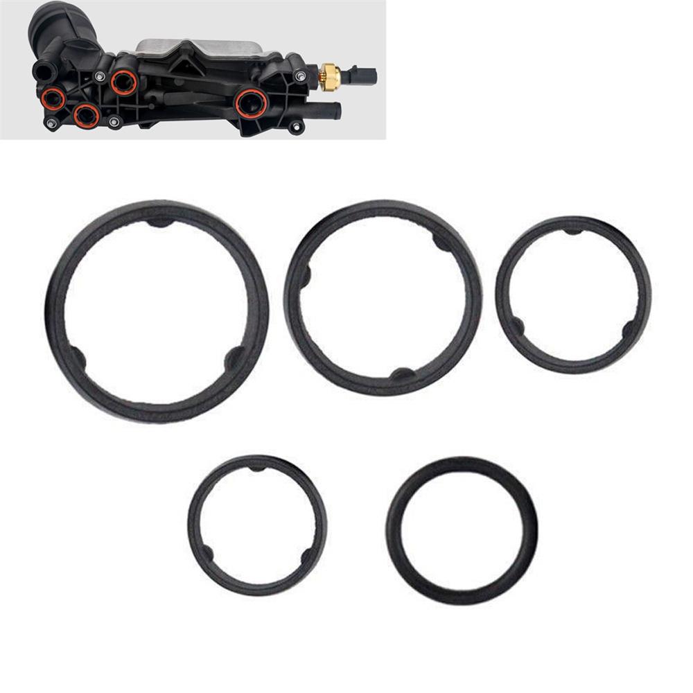 1 x Engine Oil Filter Adapter Gasket Set For Dodge Ram Chrysler Jeep Dodge 14-21