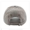 Autumn/Winter Corduroy Baseball Cap: Korean Style, Solid Color, Curved Brim for Men & Women