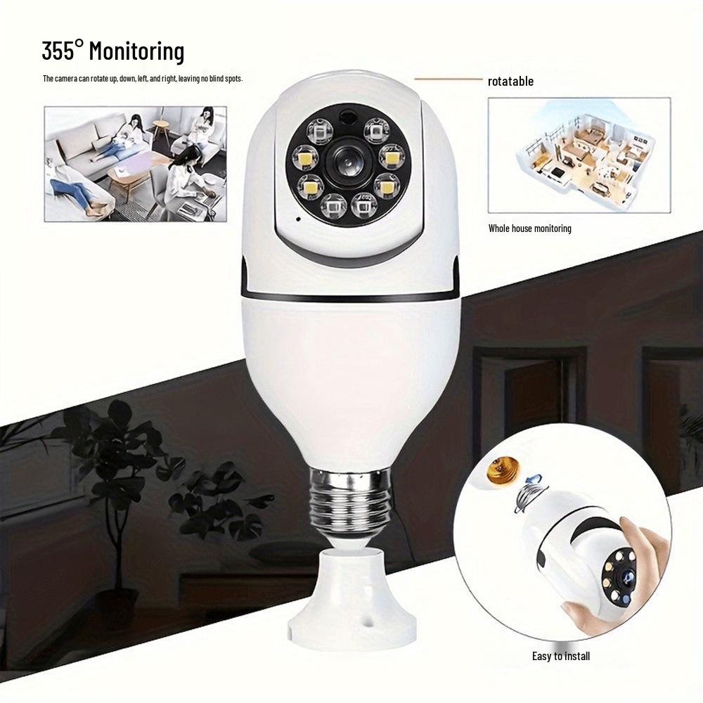WiFi HD Rotating Light Bulb Camera: Wireless Monitor with Exclusive Hot-Selling Features