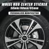 BBBH3 4Pc Ford Logo 56mm 60mm 65mm Car Wheel Hub Center Cap Stickers Decal For Fiesta Mondeo Explorer Focus Mondeo Escape Kuga MK2 MK3