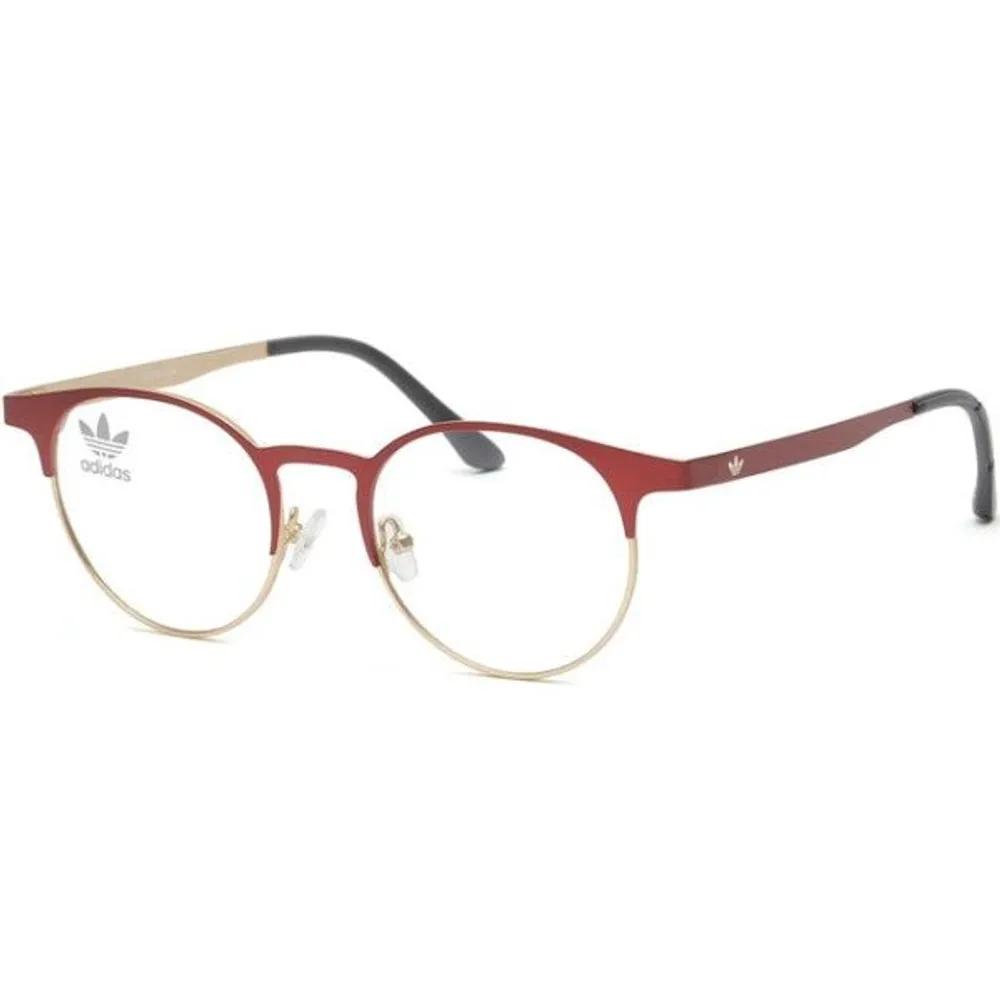 adidas Eyeglass Frames AOM000O N 053 120 Men's Women's Lightweight Round Metal Frames