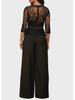 2019 Summer Women's European & American Sexy Lace Jumpsuit