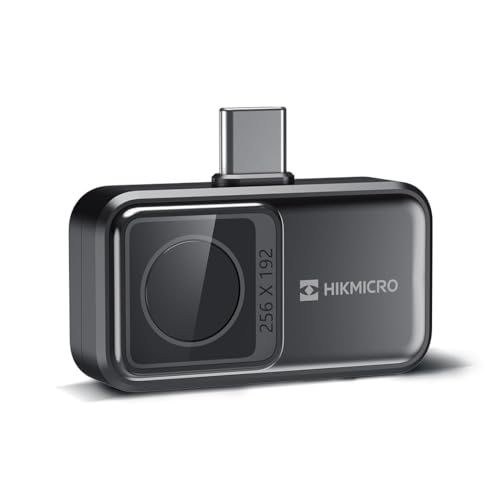 

HIKMICRO Mini2 Thermal Camera for Android Smartphones, 256x192 Infrared Resolution, SuperIR Technology, 50° Wide Angle, 25Hz Frame Rate, No Battery Re