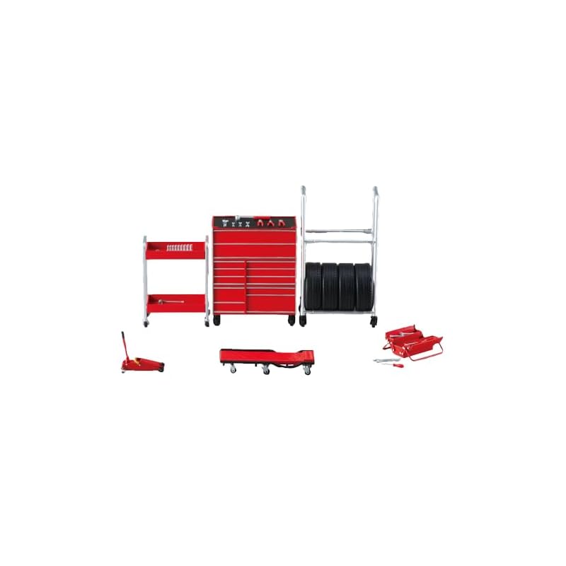 Deagostini 1/8 Scale Garage Display Kit (Red)