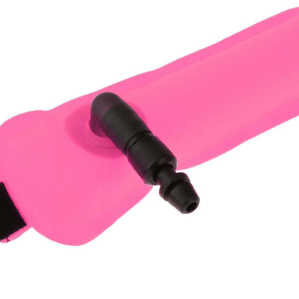 Dive Surface Marker Buoy Signal Tube Sausage Nylon Fabric High Visible Inflatable Diving Buoy SMB for Underwater Accessories
