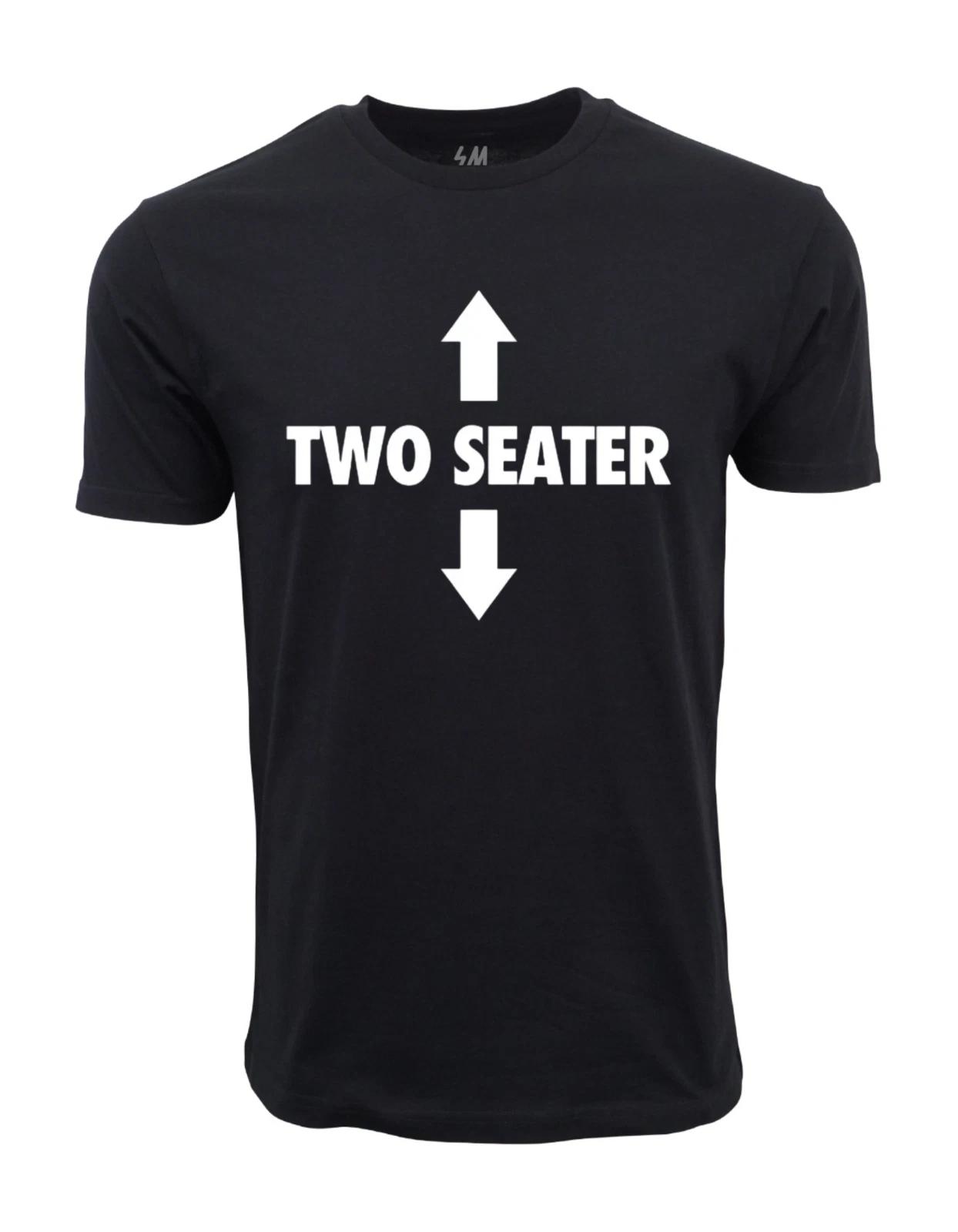 Men s Casual Graphic TWO SEATER MENS GRAPHIC T SHIRT T-Shirt XXXXL