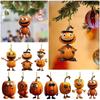 Flat Hanging Happy Halloween Pendant Trick Or Treat Acrylic Car Pendant  Party