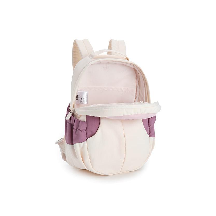 Fila Explore Mini Backpack Brand Logo Color Block Design Casual Sports Outdoor Versatile Fabric Backpack Men Backpack Baby-Pink A53U547131FLP