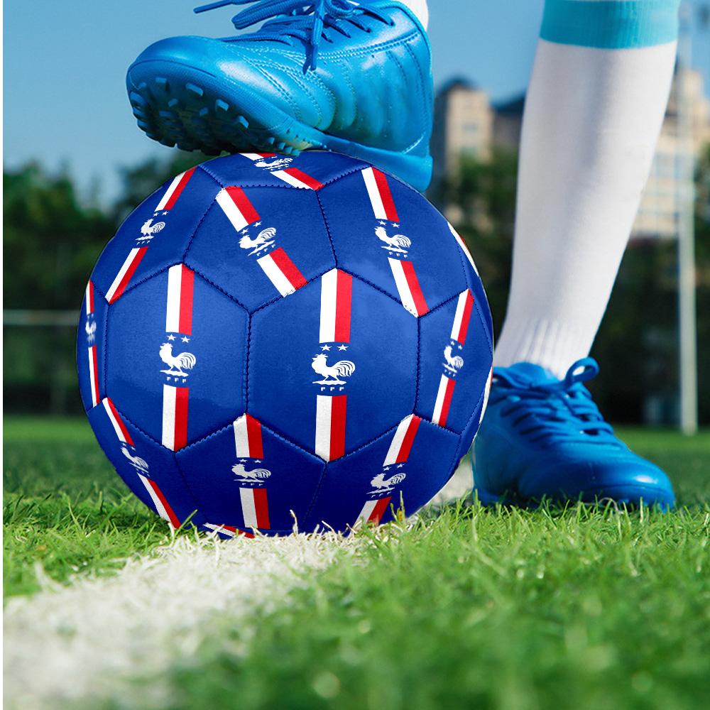 Squadra nazionale di calcio della Francia Tema Pallone da calcio Taglia 5 Pallone da calcio Tocco Morbido Pallone da calcio per Allenamento Professionale per Sport all'Aperto