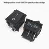 40A High-Power KCD4 Rocker Switch for Welding Machine with Light, Ship-Shaped, Four-Pin, Red/Green