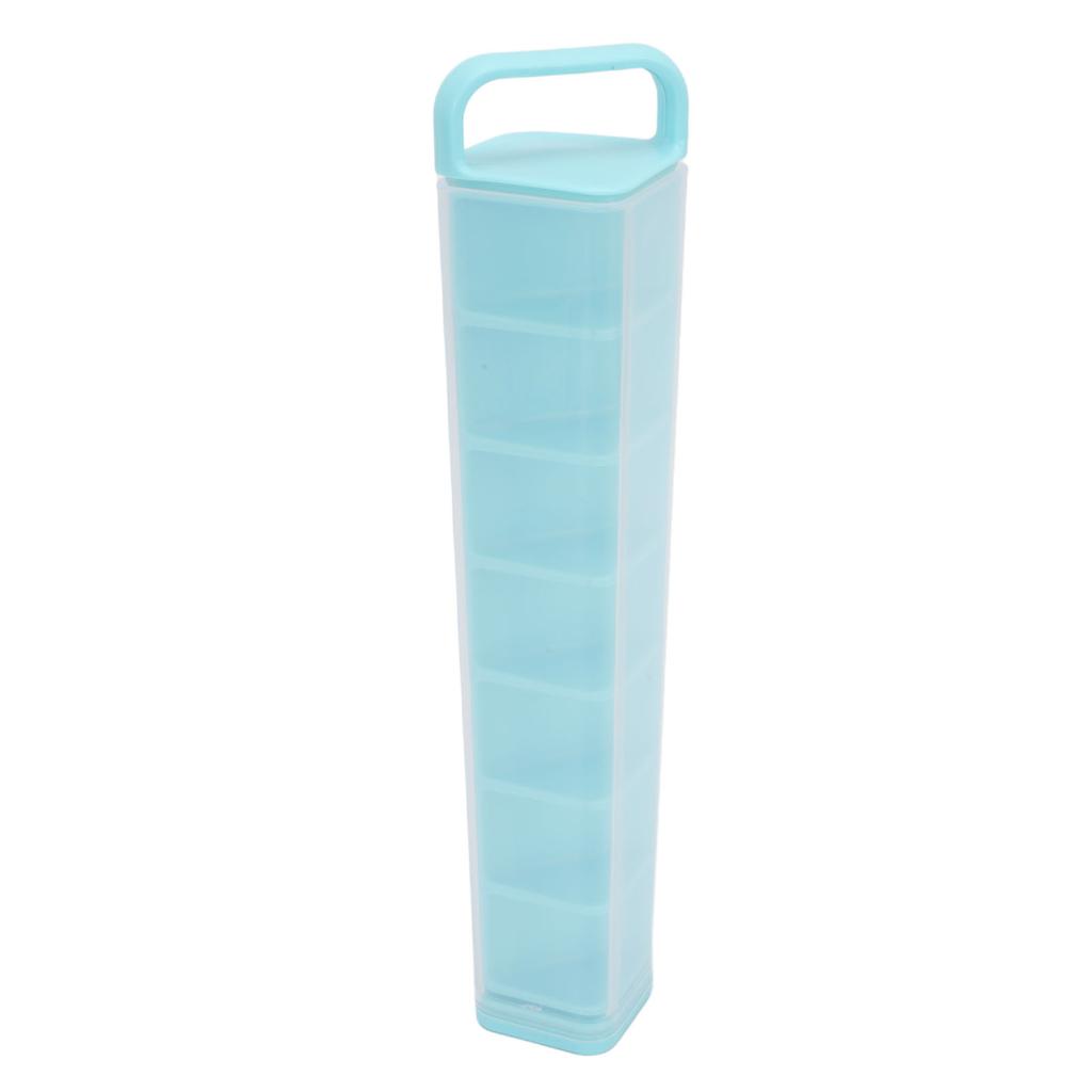 14 Grid Ice Cube Tray Easy Release Leakproof Vertical Ice Cube Mold for Camping Travel Office