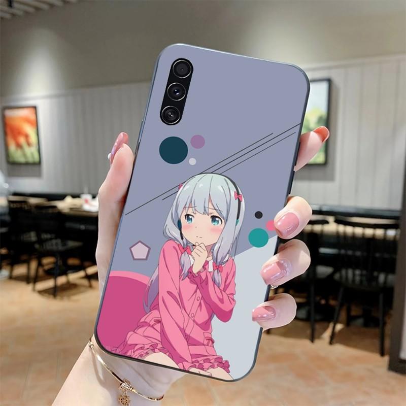 Eromanga Sensei Manga Anime-Telefonhülle für Realme GT 2 9i 8i 7i Pro X50 X2 C35 C21 C20 C11 C3, weiche schwarze Telefonabdeckung