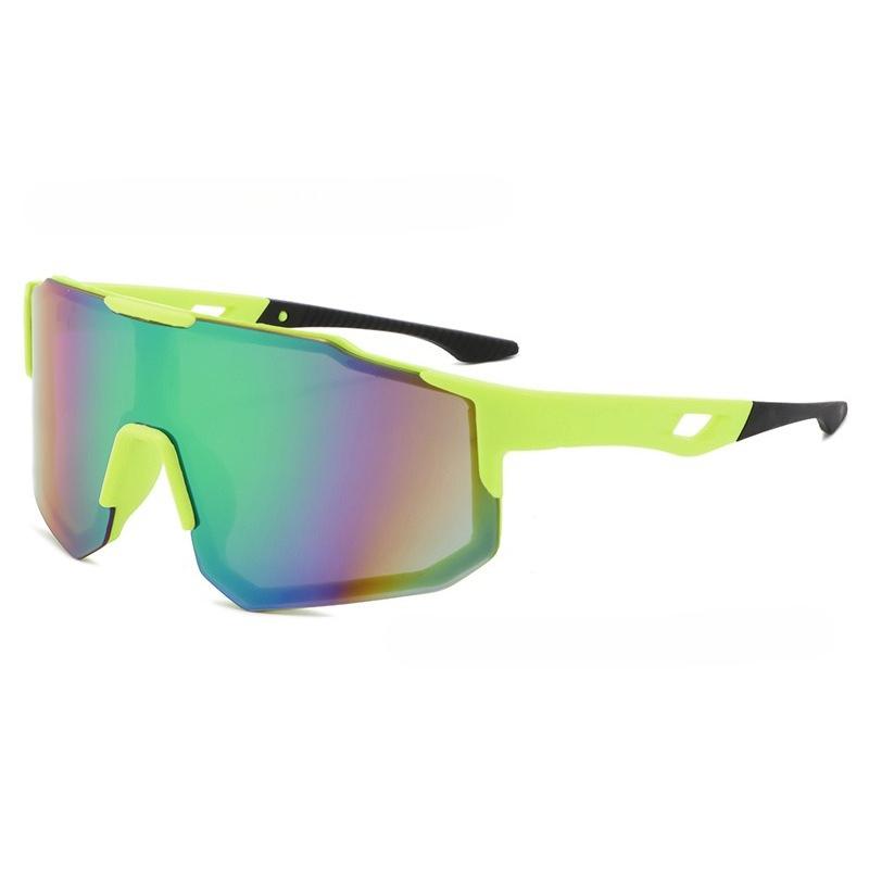 Outdoor Sports Cycling Windproof Sun Protection Sunglasses for Men and Women, European and American Style Colorful Sunglasses