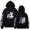 Attack on Titan Eren Jaeger Hoodie Men Women Sweatshirt Print Unisex Hip Hop Style Autumn Winter Fashion Tops Clothes