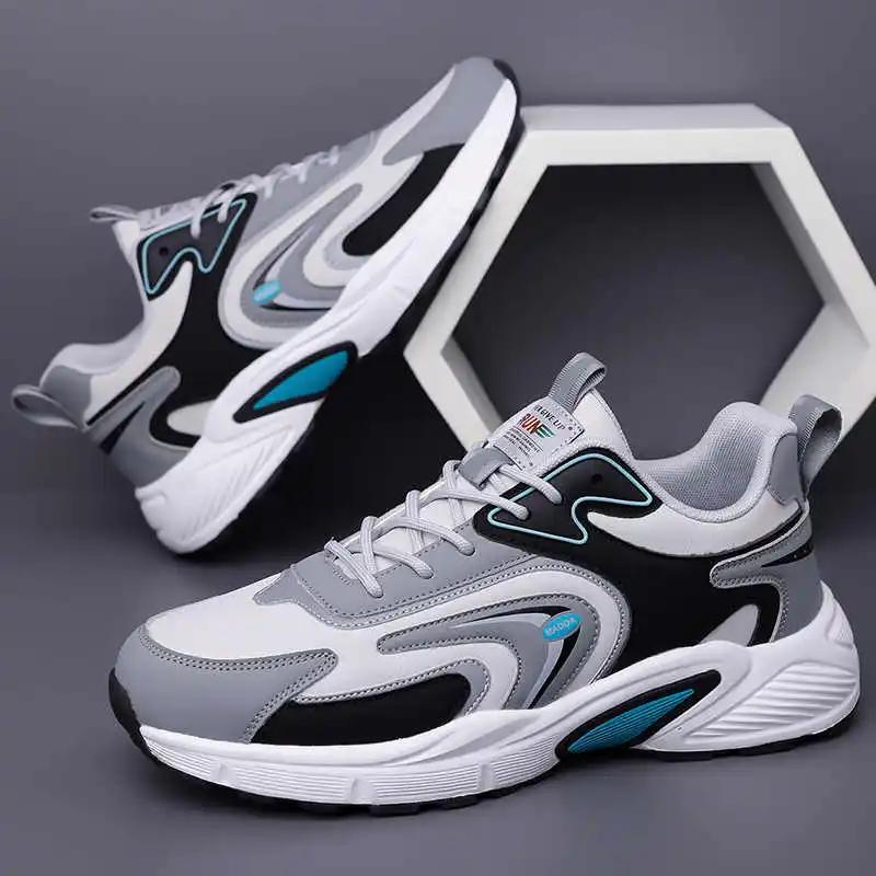 Fashion With Lacing Thick Heeled Green Basketball Shoes Casual Teniz Men's Branded Sneakers Sports Teniz Latest Krasofka Low Prices