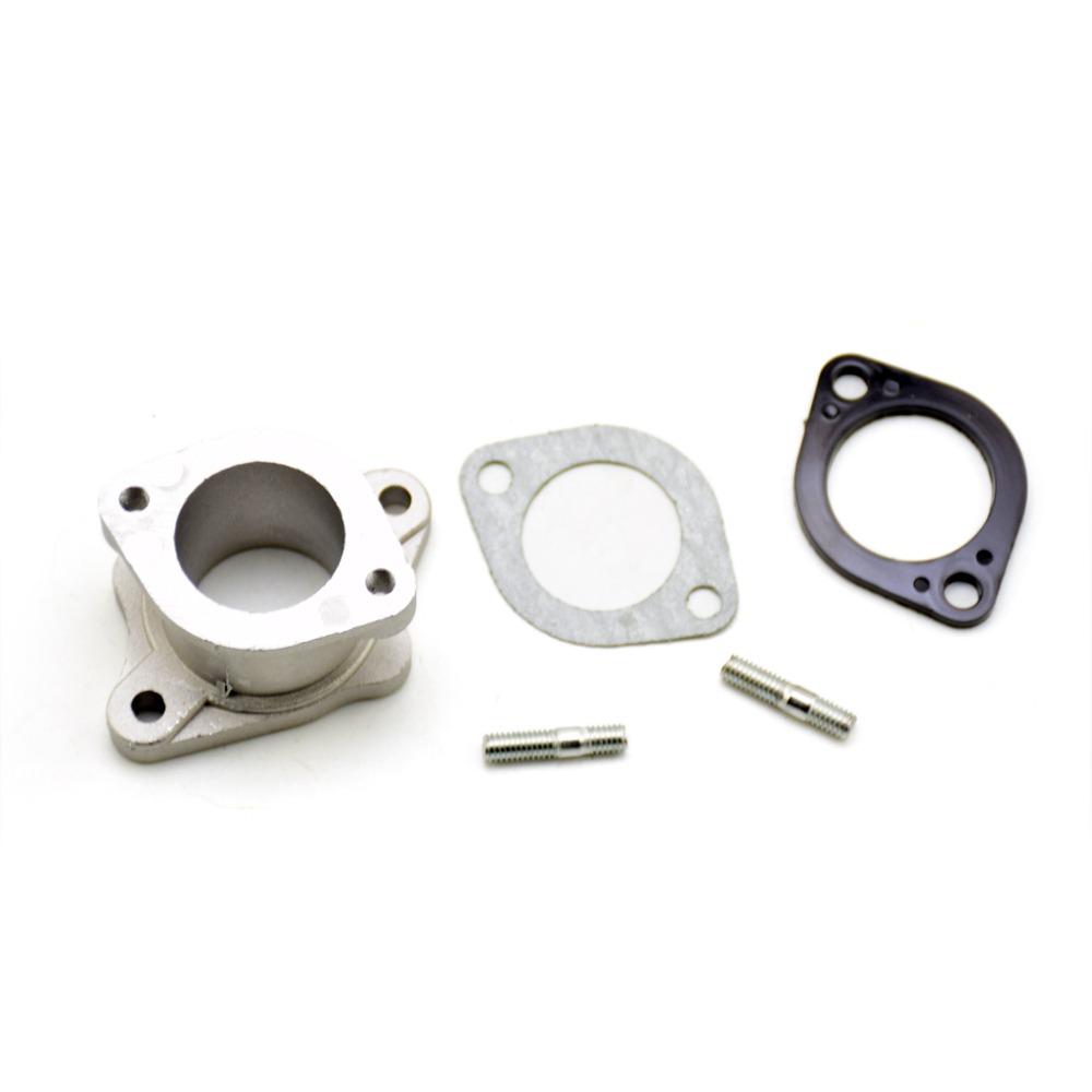 Motorcycle Pit Dirt Bike PZ30 Carb Carburetor aluminum Mainfold Adapter Inlet Intake Pipe For 200cc 250cc 300cc engine ATV QUAD