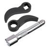 2/3Pcs Pry Bar Wrench Adaptor Heads Rustproof Crowbar Adapter Head Tools Half