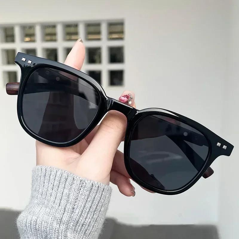 Trendy Women Men's Sunglasses for Myopia Glasses Vintage Square Frame Photochromic Minus Eyewear Anti Blue Light Eyeglasses