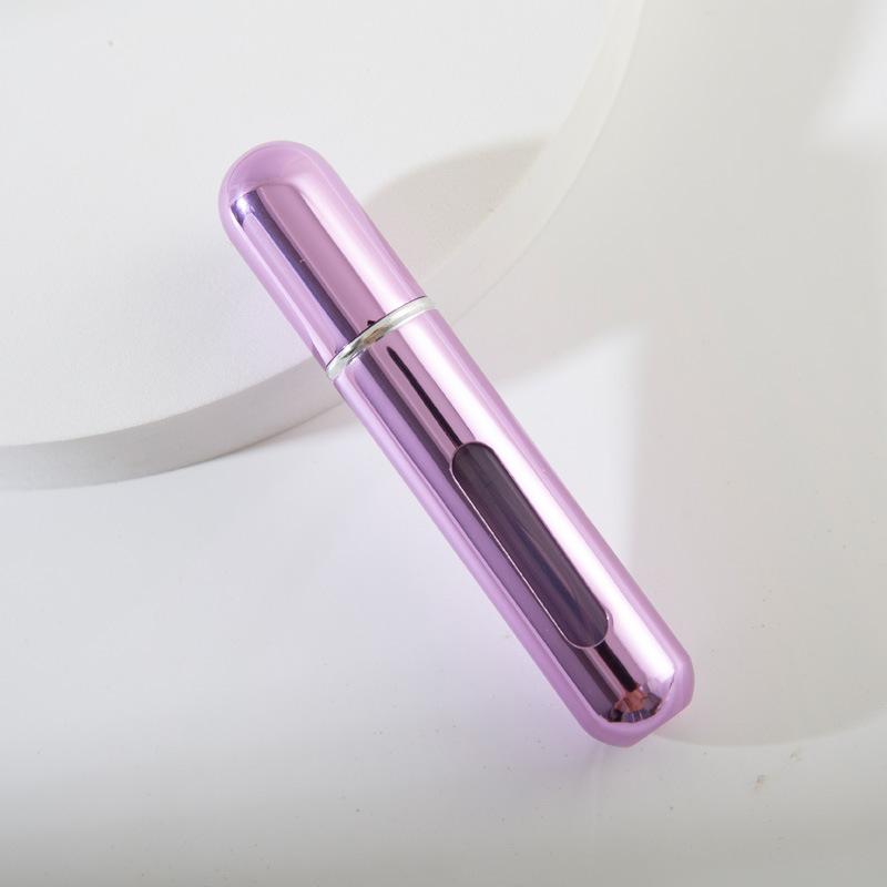 10ml 5ml Mini Portable Perfume Spray Aluminium Travel Self-Pumping Dispenser Bottle Bottom Direct Fill Jar Cosmetic Empty Tool