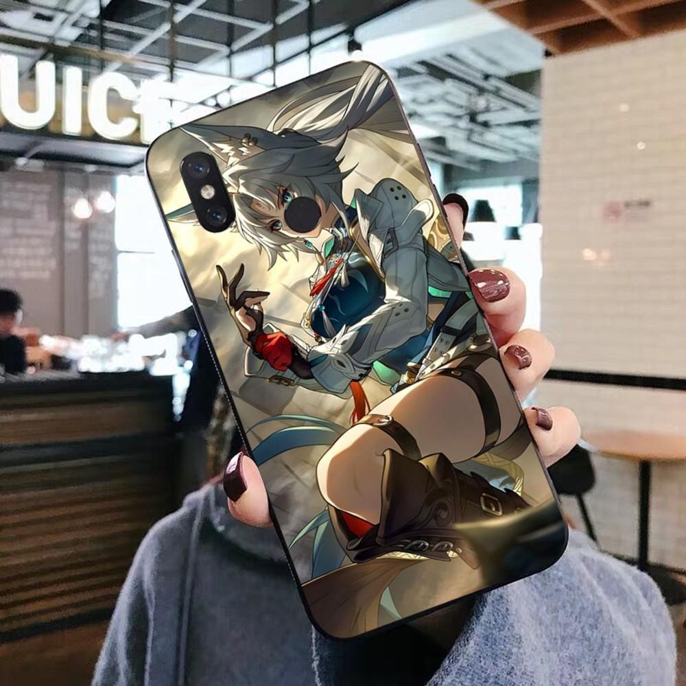 Honkai Game S-Star R-Rail Phone Case For Xiaomi Mi 5X 8 9 10 11 12 Lite Pro 10T PocoX3pro PocoM3 Note 10 Pro Lite