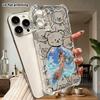 Phone Case: 2D Flat Suitable for iPhone 18 17 16 15 14 13 Pro, Transparent Four Corner Protective Case, Surfing Girl, Christmas and Halloween Gifts
