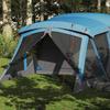 VidaXL Camping Tent with Porch 4 Person Blue Waterproof, Tent, Camping Shelter, Garden Shelter, Garden Tent, 94537