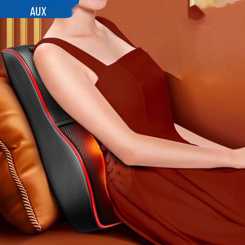 

AUX Cordless Neck and Back Massager Pillow with Heat