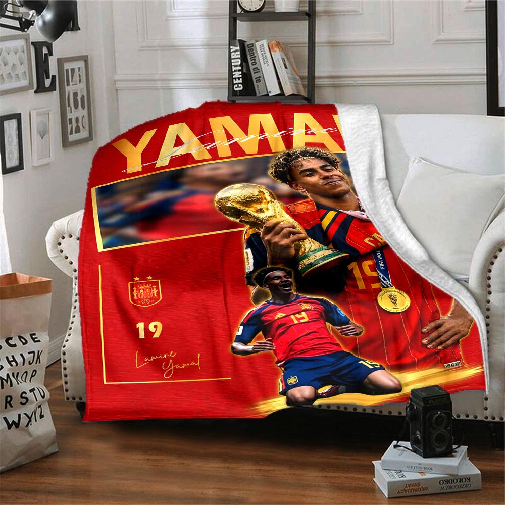 1pz Coperta Yamal5, Regalo, per Uomini e Donne, Coperta Morbida, Ottima per Divano Letto Divano Viaggio, Coperta Leggera in Flanella