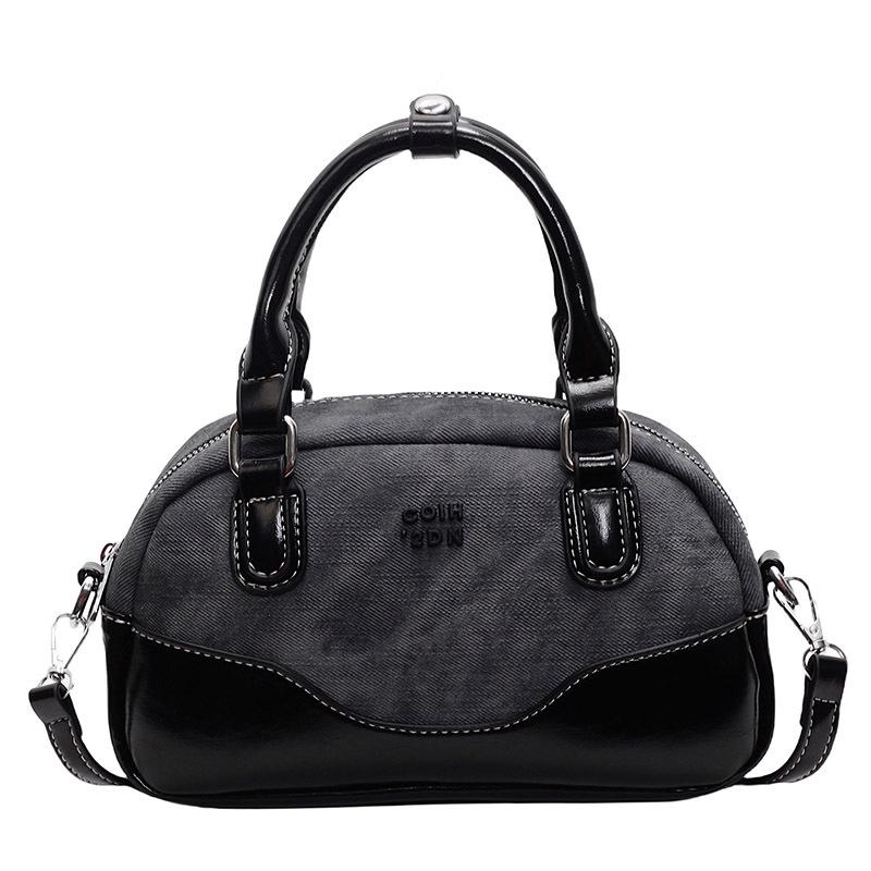 2024 Autumn/Winter Small High-End Fashion Handheld Bowling Bag & Crossbody Commute Shoulder Bag for Women.