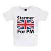 Starmer Per PM - Kinder Baby Kinder Jungen Mädchen Unisex T-Shirt / Body - Keir Arbeit Premierminister Wahl