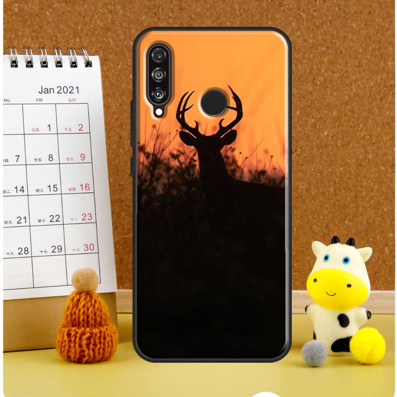 Deer Hunting Camo For Huawei Nova Y72 Y70 Y91 Y90 Y60 Y61 Y73 3i 7i 8i 11i 12i 9 10 SE P20 P30 P40 Lite Case