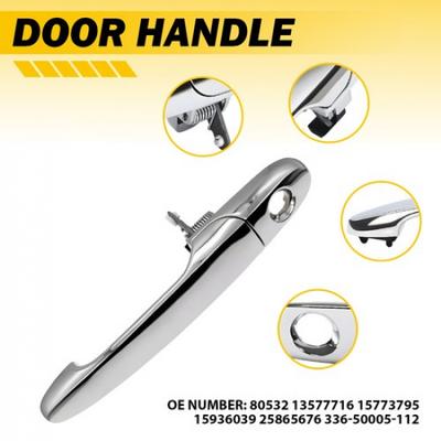 Exterior Chrome Front Left Driver Side Handle For 06-13 Buick Chevy Door Saturn