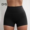 Sicherheitshose für Damen, hohe Elastizität, einfarbig, Spitze, nahtlos, weich, atmungsaktiv, Anti-Belastung, hohe Taille, schnelltrocknend, Minirock, Innenshorts, Yoga-Shorts