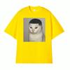 Fun "Crazy Cat" Meme Print T-Shirt — A Casual Top with A Stylish, Cool, and Classically Humorous Vibe.women Clothing Fashion Y2K
