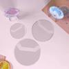 YJRUNFU 58mm Round Badge Covers, Highly Transparent, for Storage, Protection, and Display (Pack of 20)