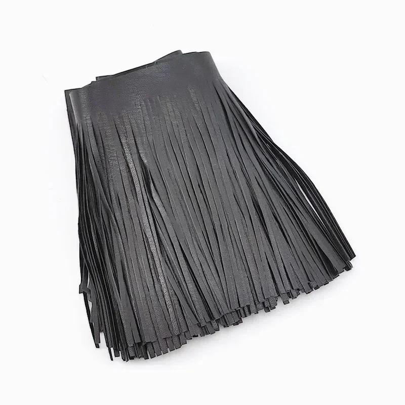 2Meters Fringe Ribbon 10-30cm Leather Suede Tassel Lace for Dresses Decoration Handbag Luggage Trimming Sewing Accessories