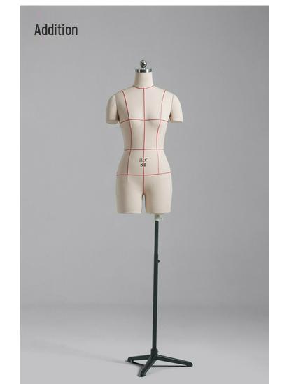 Mannequin de Draping Feminino: Norma Nacional, Design de Pernas Divididas, Tamanho 84 para Vestuário e Modelagem