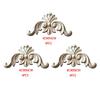 4 Carved Application Frame Wood Carvings Unsumed Figure Corner of Wooden Figures Decorative Strips