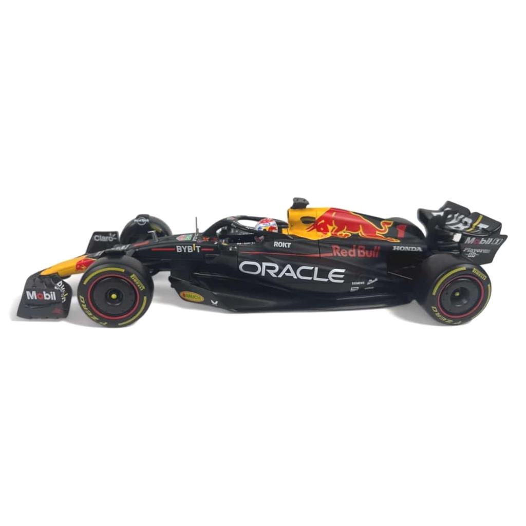 Bburago 2023 Model 1/18 Scale F1 Oracle Red Bull Racing RB19 #1 Max Vetterben / Diecast Model Car 18-18003 (#1)