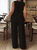 2026 Spring Women's Casual Multi-color Pullover and Long Pants Suit