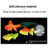 Glow In The Dark Artificial Aquarium Fishes Realistic Moving Floating Colorful Goldfish Fake Fish Ornament for Aquarium Tank