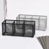 Moderner Schreibtisch-Display-Halter Metall-Stifteaufbewahrungsbox Minimalistischer Make-up-Halter für den Heimgebrauch