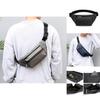 Oxford Cloth Waterproof Running Belt Fanny Pack With Multi-compartment Design And Adjustable Strap