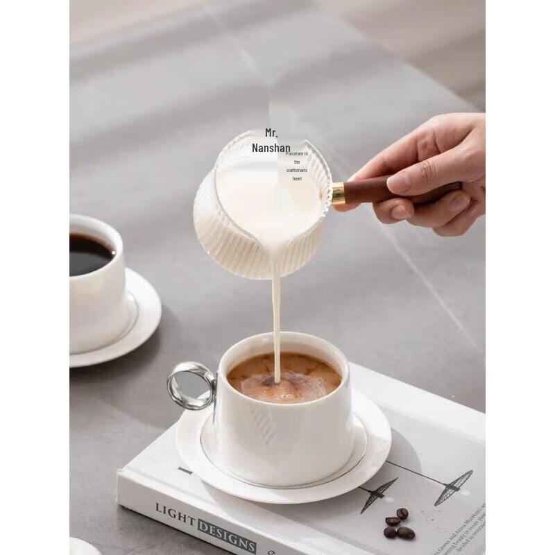 Nanshan Mr. Shenshi Ceramic Coffee Cup & Coaster Set