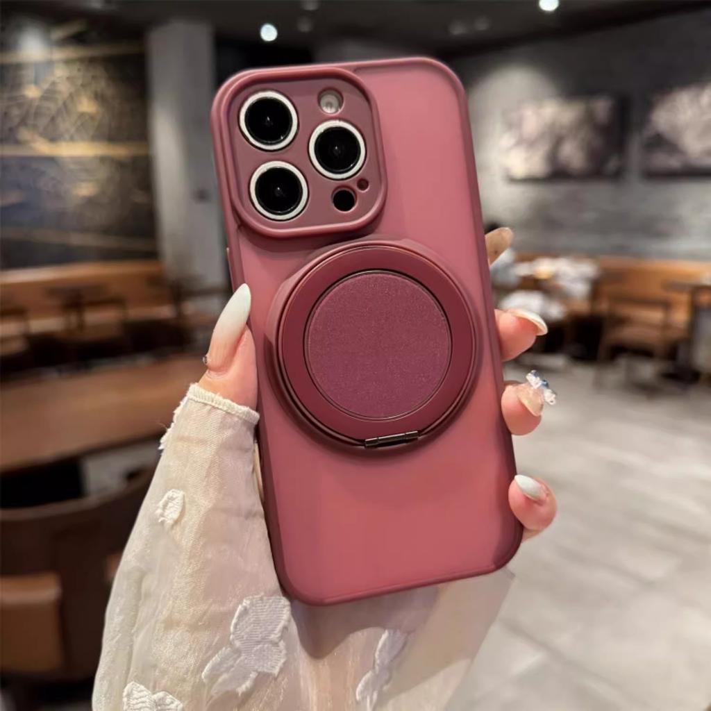 Applicable to iPhone11 mobile phone case 111 rotating magnetic suction bracket Apple 11 skin matte all-inclusive i11 protective case