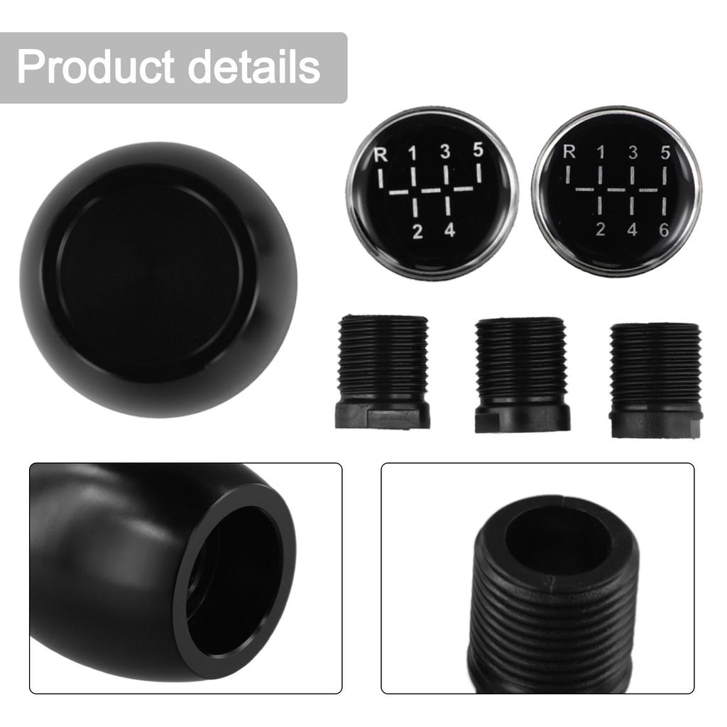 Reverse Shift Knob Speed Black Manual Shift Knob Unique Design 5 6 Speed Black Fit Lift Up Lift Up Reverse Shift Knob Manual Car