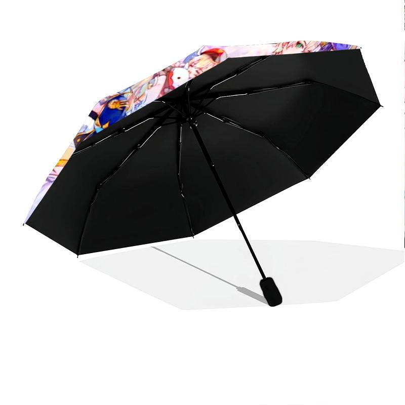 Lantern Festival Feast Folding Umbrella 8 Paraphenoid Bones Suitable For All Seasons Travel Umbrella Umbrella Travel