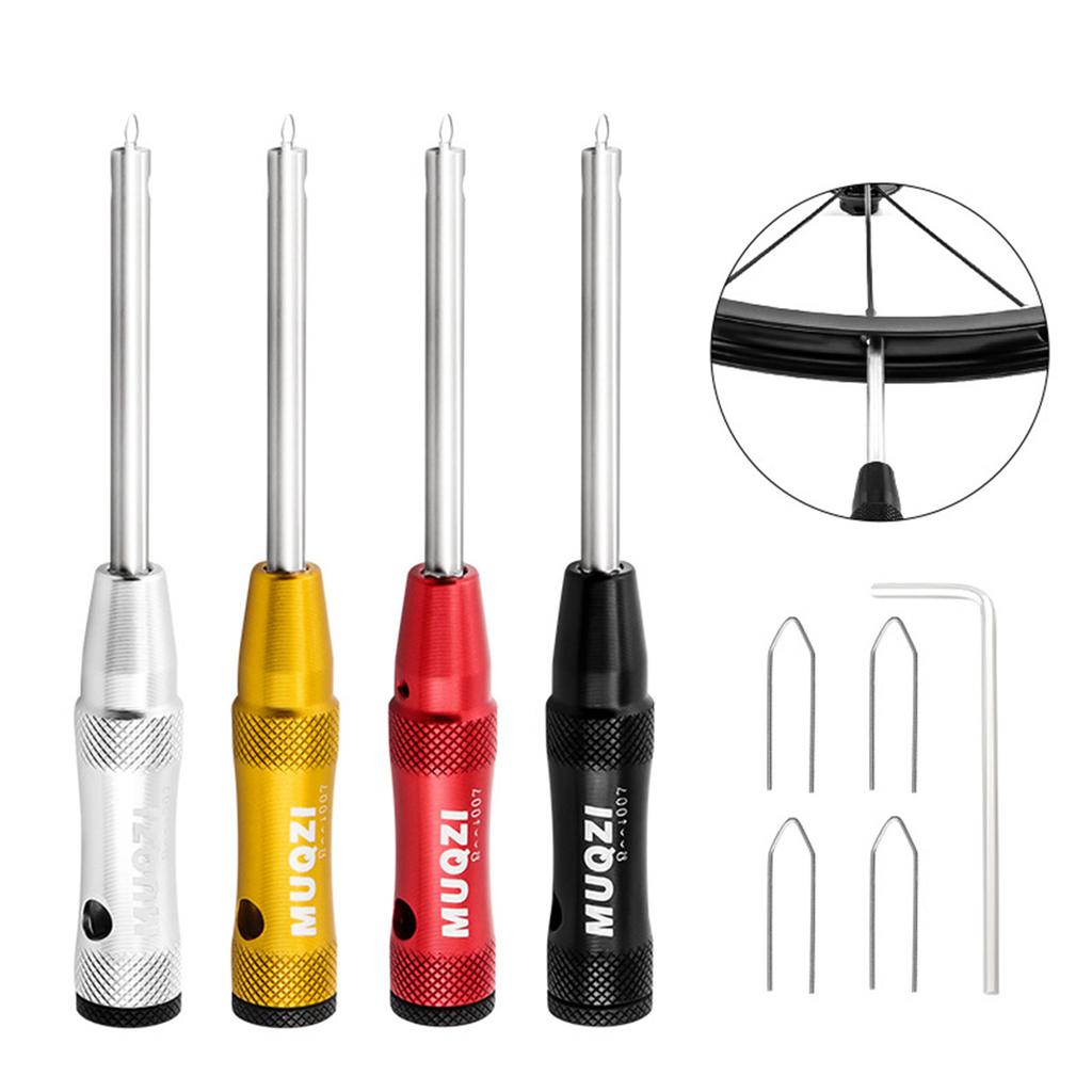 Bikes Spoke Nipple Removal installation Wrench Spoke Driver Tool MTB Road Folding Bicycles Spoke Nipple Insertion Tools