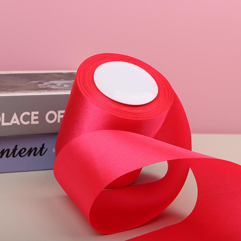 8cm Decorative Ribbon for DIY Crafts, Flower Making, Chair Backs, and Festive Ceiling Decorations