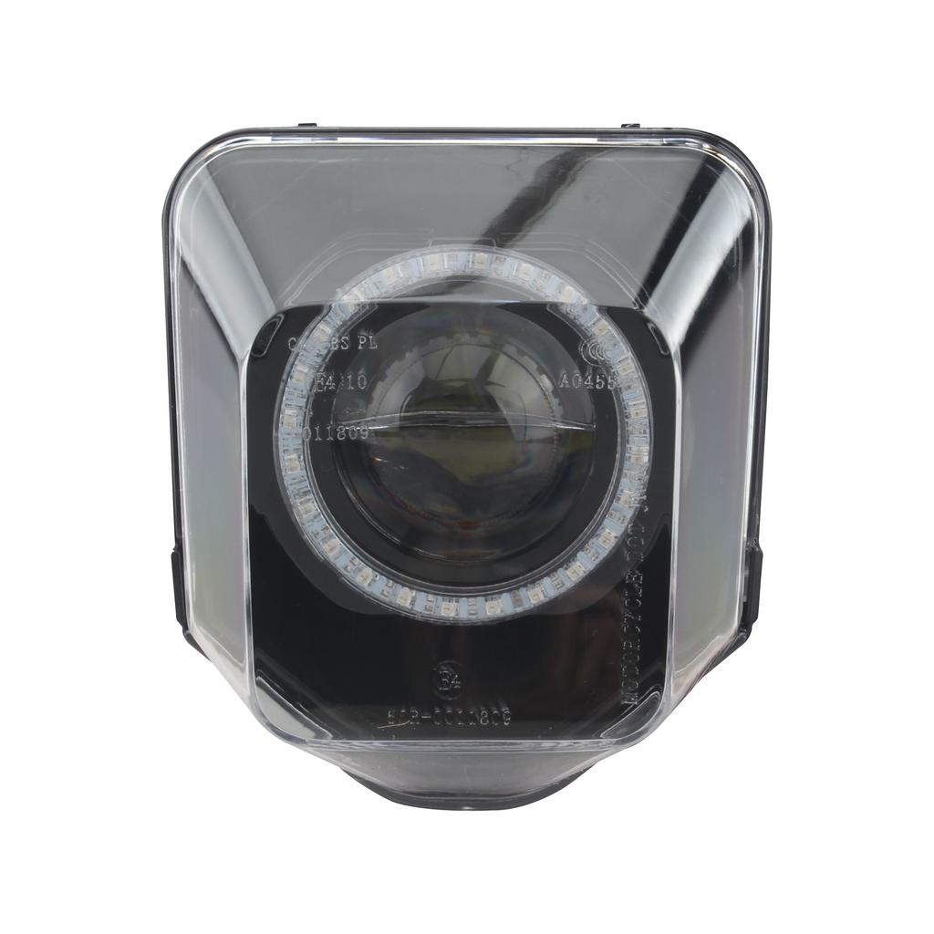 For Husqvarna Motorcycle Headlight Angel Eyes Colorful Lights FC TC TE FE 125-701 250i 300i LED Motocross Enduro DirtBike Parts